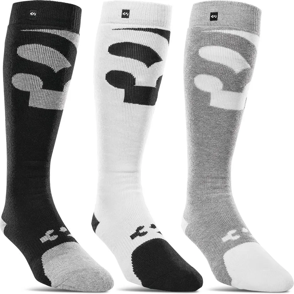 ThirtyTwo Cutout Classic Sock 3-Pack 2020 3 ThirtyTwo Cutout Classic Sock 3-Pack 2020