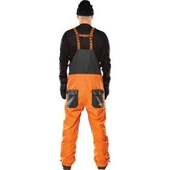 ThirtyTwo Basement Bib Pant -Thirtytwo Large Department Stores ThirtyTwo Basement Bib Pant 23 orange 3